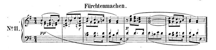 Kinderszenen, Op. 15 no. 11 - Robert Schumann